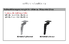 Fußausführung