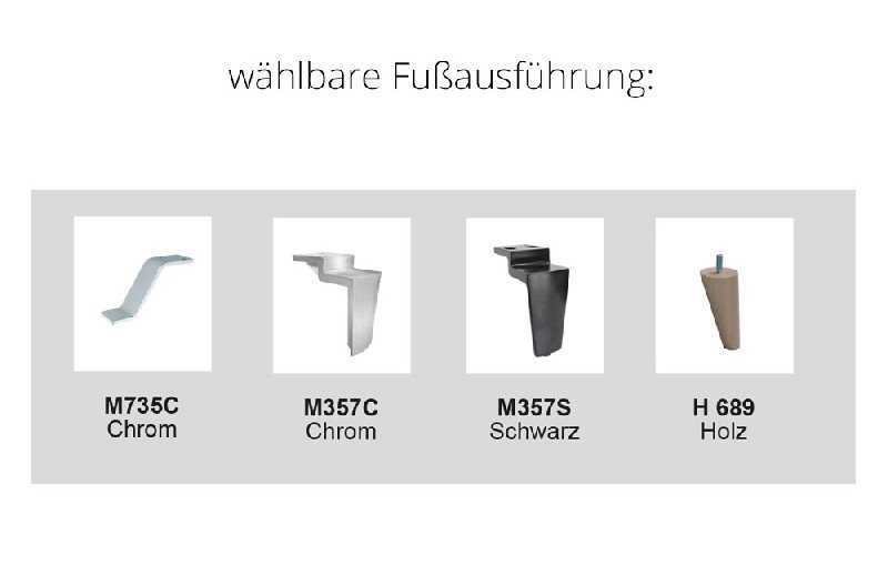 Fußausführung