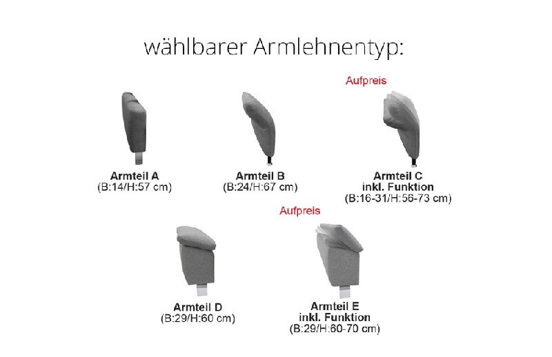 Armlehnenvariante