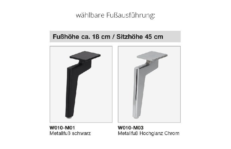 Fußausführung