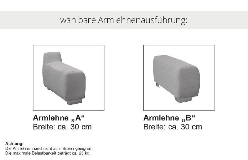 Armlehnenvariante