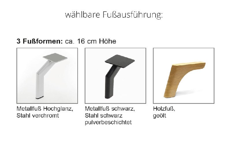 Fußausführung