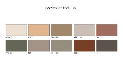 Farbtöne Metallfuß