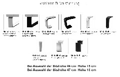 Fußausführung