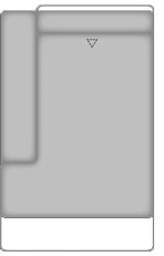 Canape XL gerade links