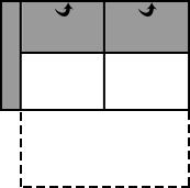 2,5-Sitzer links
