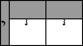 2,5-Sitzer links