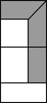 offenes Abschlusselement + Ecke rechts