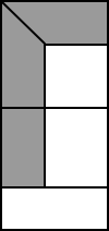offenes Abschlusselement + Ecke links