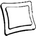 Flatterkissen medium