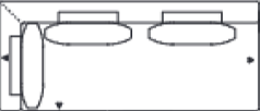 Eck-Anreihbank rechts