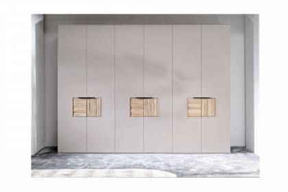 V/lacera sleeping von Voglauer - Schrank Lack taupe - Eiche massiv