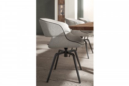 V/lacera living von Voglauer - Stuhl 74 kiesel