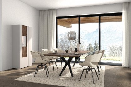V/lacera living von Voglauer - Esstisch Wildnuss geölt