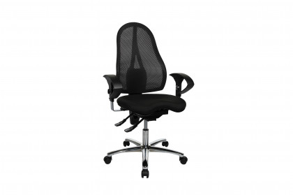 Sitness B2 von Topstar - Drehstuhl mit konturgeformter Design-Rückenlehne