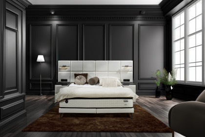 Incanto-Dream von DONE.® - Boxspringbett in White