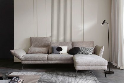 Spin von SCHÖNER WOHNEN - Ecksofa rechts taupe
