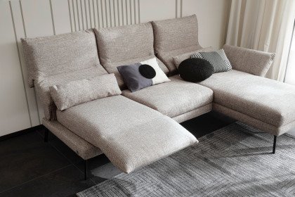 Spin von SCHÖNER WOHNEN - Ecksofa rechts taupe