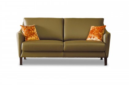 Ancona von Schröno - Ledersofa olive