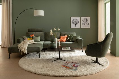 Stage von SCHÖNER WOHNEN - Ecksofa links moos