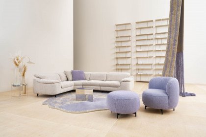 1571 von Himolla - Ecksofa Ausführung links jasmin