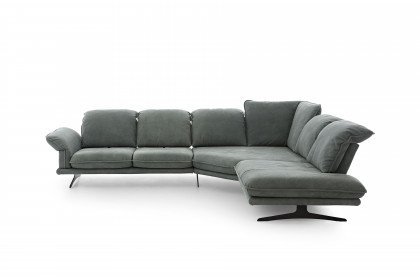 24670 Olivia von Willi Schillig - Ledersofa Variante rechts eucalyptus