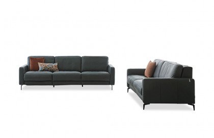 36130 Louis von Willi Schillig - Ledergarnitur forest