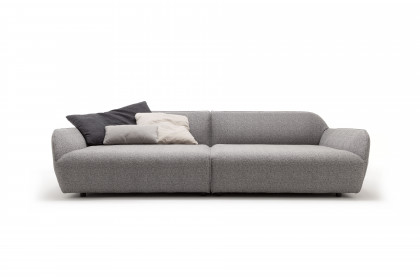 CR.480 von creation by Rolf Benz - Polstersofa lichtgrau-schwarzgrau