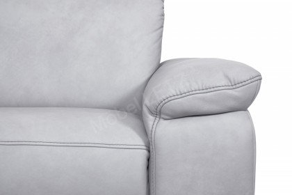 1590 von Himolla - Ledersofa Ausführung links asche