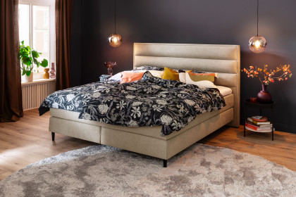 Portofino von SCHÖNER WOHNEN - Boxspringbett 180 beige