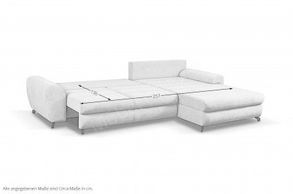 Yoko von BENIX - Polstersofa rechts rose