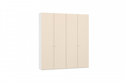 Longline von JUTZLER - Schrank 4-türig ca. 40 cm tief weiß - Glas cozy white