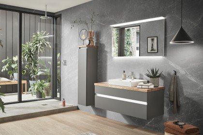 b·essence von puris - Badezimmer in Quarzgrau