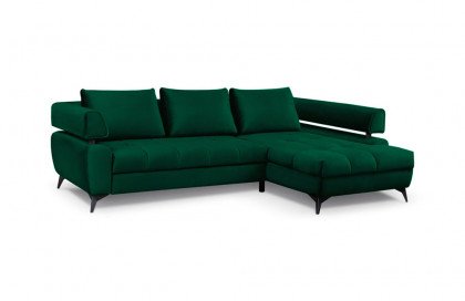Paris-LE25 von BENIX - Ecksofa Variante rechts grün