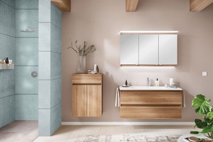 b·solid von puris - Badezimmer in Cuneo Eiche Braun