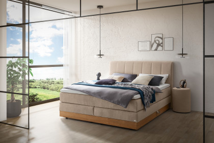 Pronto von Hasena - Boxspringbett Pedrosa sand