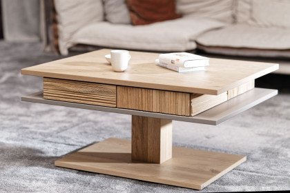 V/lacera living von Voglauer - Couchtisch Wildeiche mit Lackabsetzung