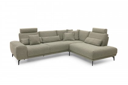 MR 290 von Musterring - Couchgarnitur rechts lind