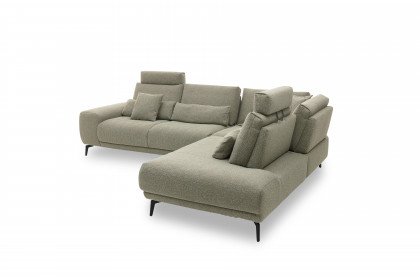 MR 290 von Musterring - Couchgarnitur rechts lind