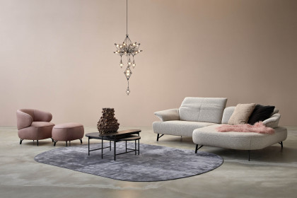 1454 von Himolla - Polstergarnitur Ausführung rechts rose