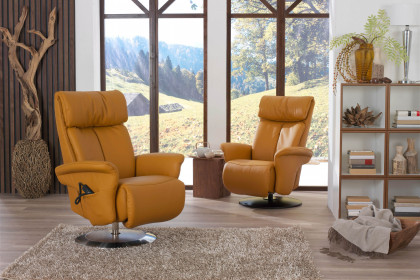 7727 von Himolla - Relaxsessel safran