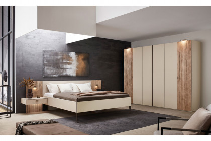 Plan von Thielemeyer - Schlafzimmer-Einrichtung champagner - Spaltholz