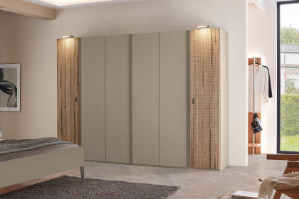 Plan von Thielemeyer - 6-türiger Schrank fango mit Wabenmuster