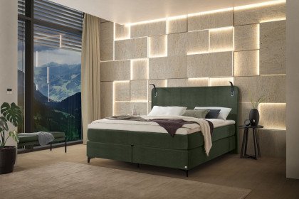 Comfort von Hasena - Boxspringbett Jamie in Mayfly