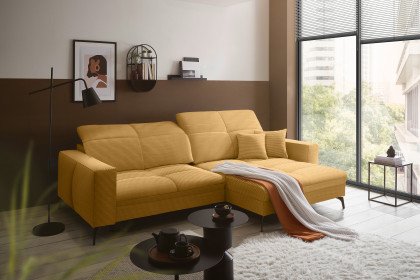 Jersey von set one by Musterring - Polsterecke rechts mustard