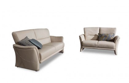 9553 von Himolla - Ledergarnitur marmor