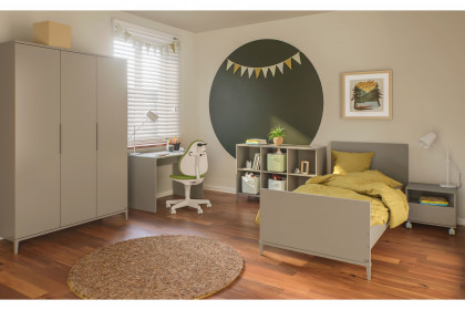 Brother Stu von YUNY by Paidi - Schrank 3-türig & Jugendbett taupe