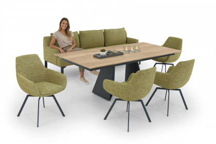 Lucca von SCHÖNER WOHNEN - Esstisch Halifax Eiche Natur