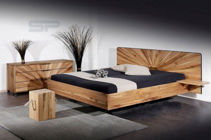 Soleil-sleeping von Sprenger Möbel - Holzbett Sumpfeiche geölt