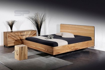 Soleil-sleeping von Sprenger Möbel - Doppelbett Sumpfeiche geölt